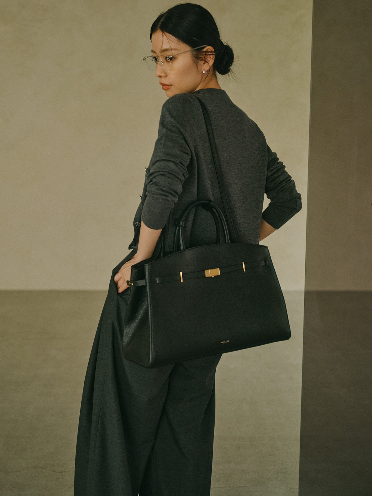 フリルタックワイドパンツ