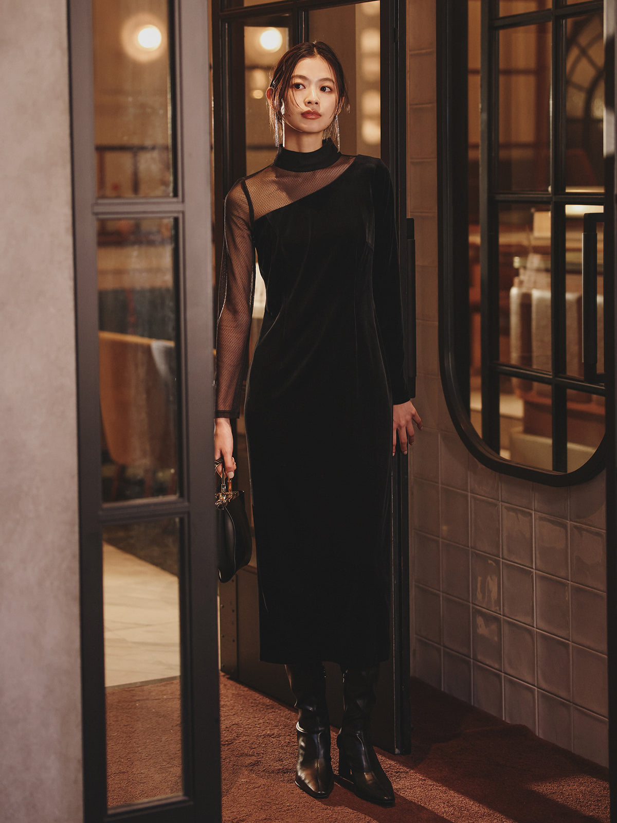 ダイヤレーンピアス