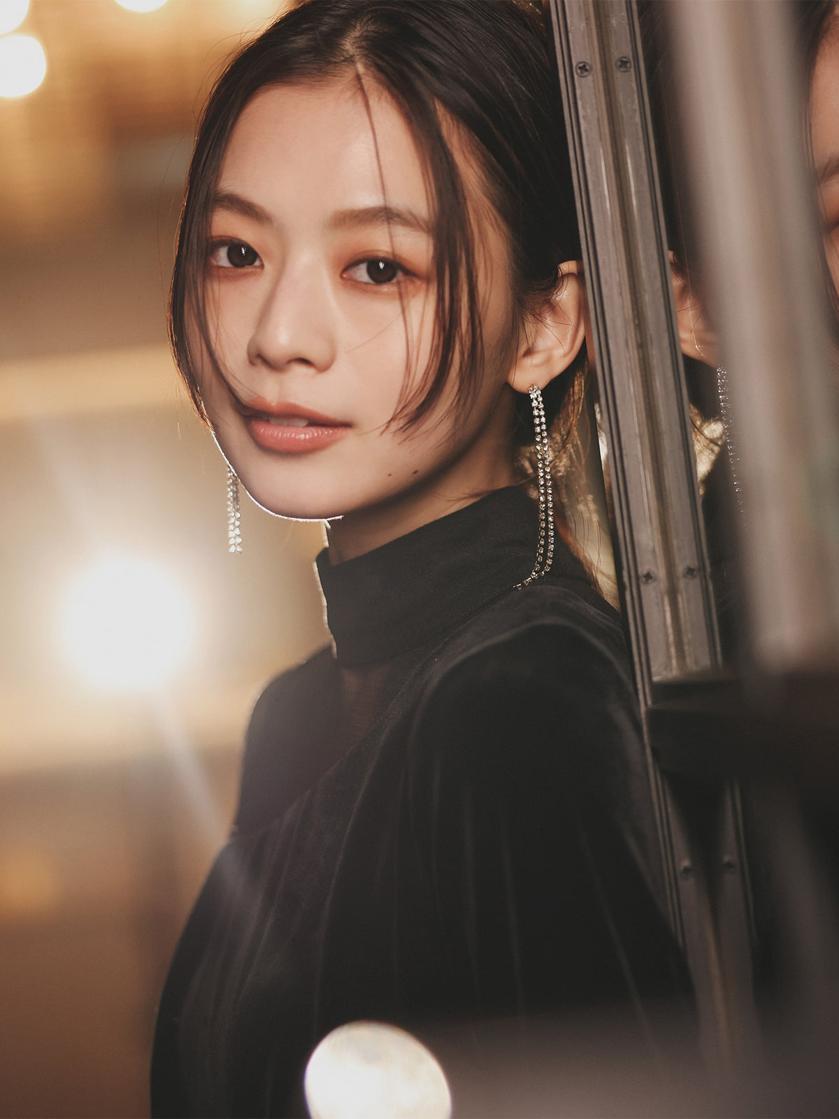 シアーコンビタイトワンピース