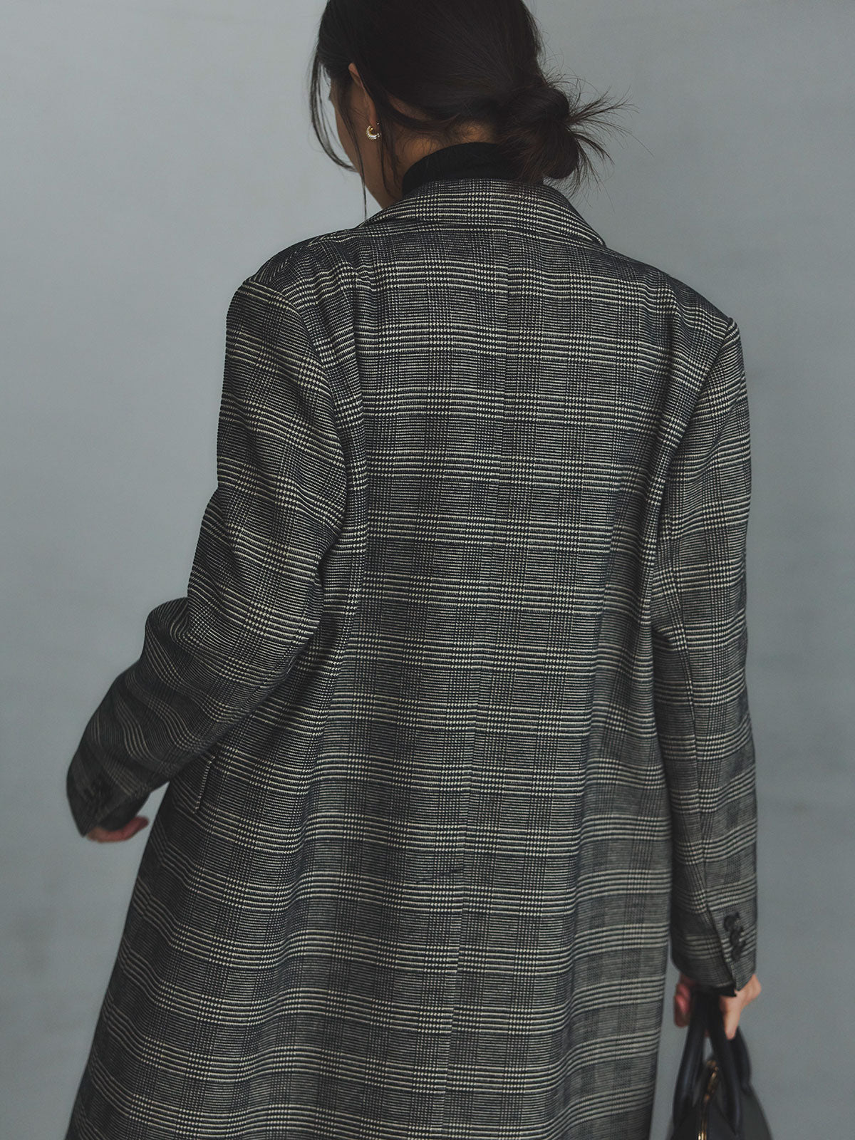 寬鬆西裝外套大衣