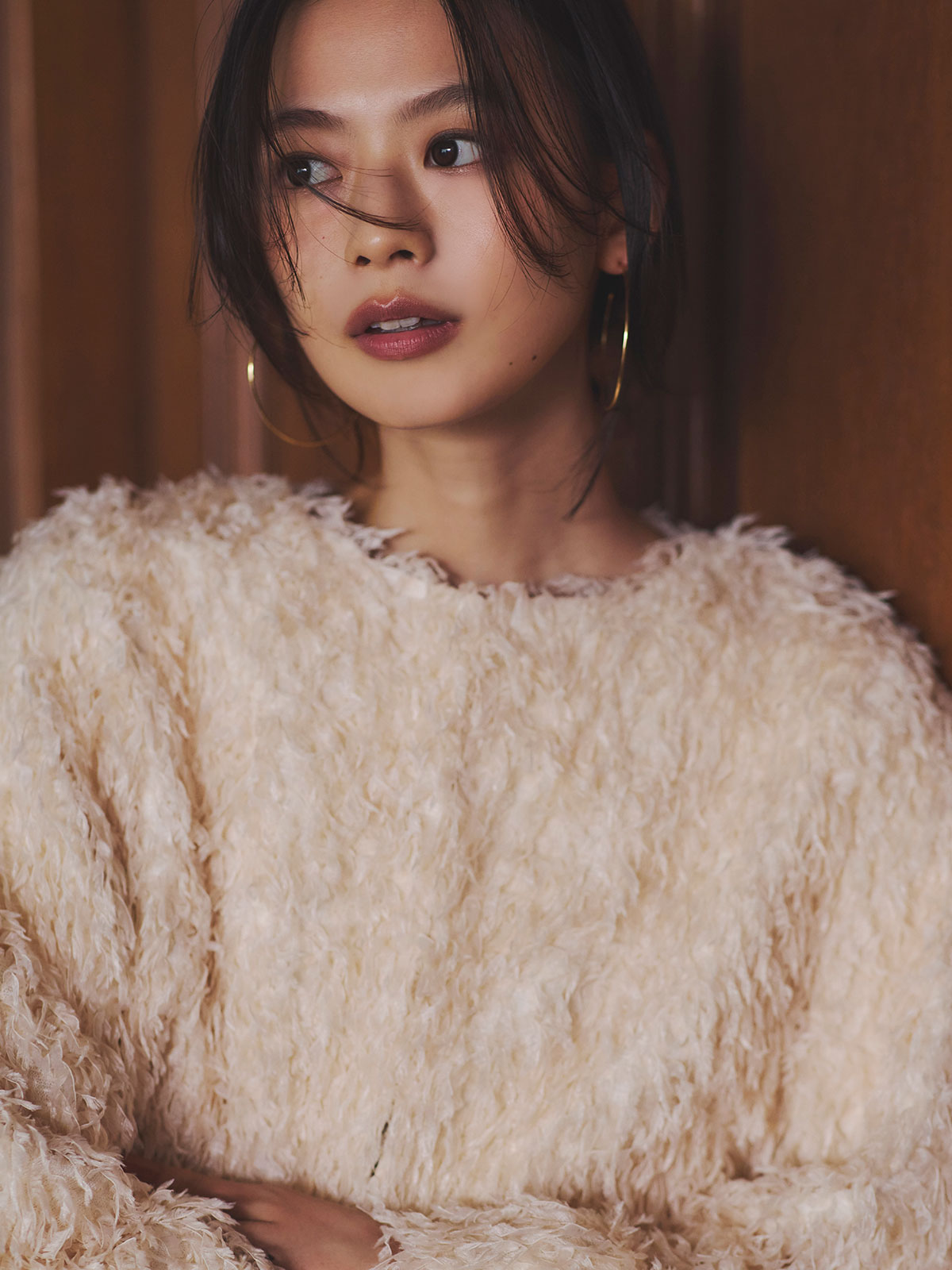 花俏羽毛緊湊夾克