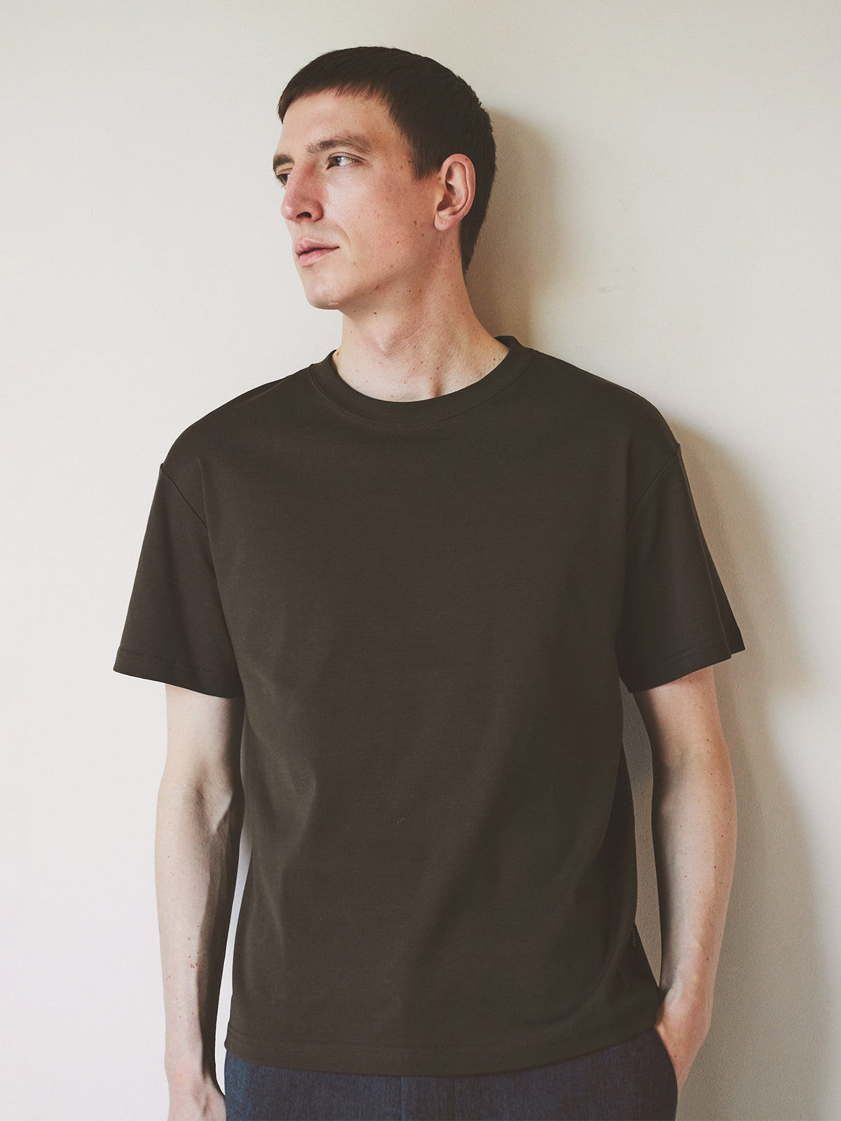 Unisex Ribbed Cotton T-shirt
