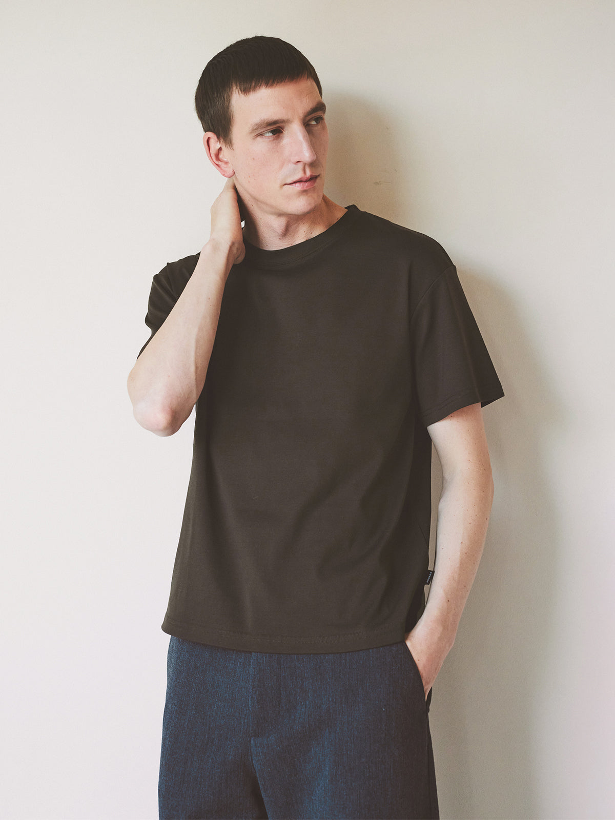Unisex Ribbed Cotton T-shirt