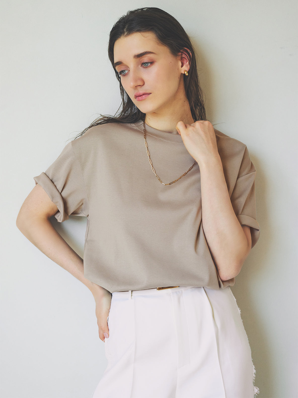 Unisex Ribbed Cotton T-shirt