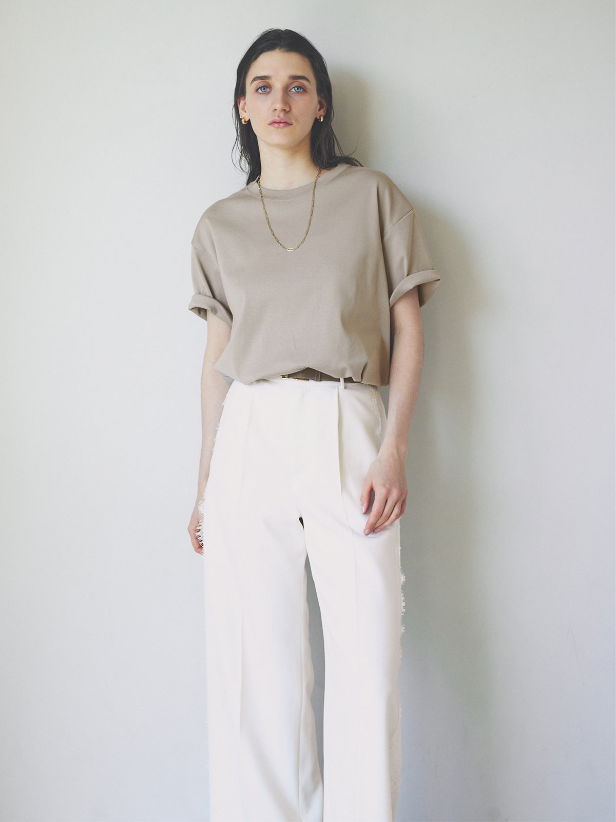 Unisex Ribbed Cotton T-shirt