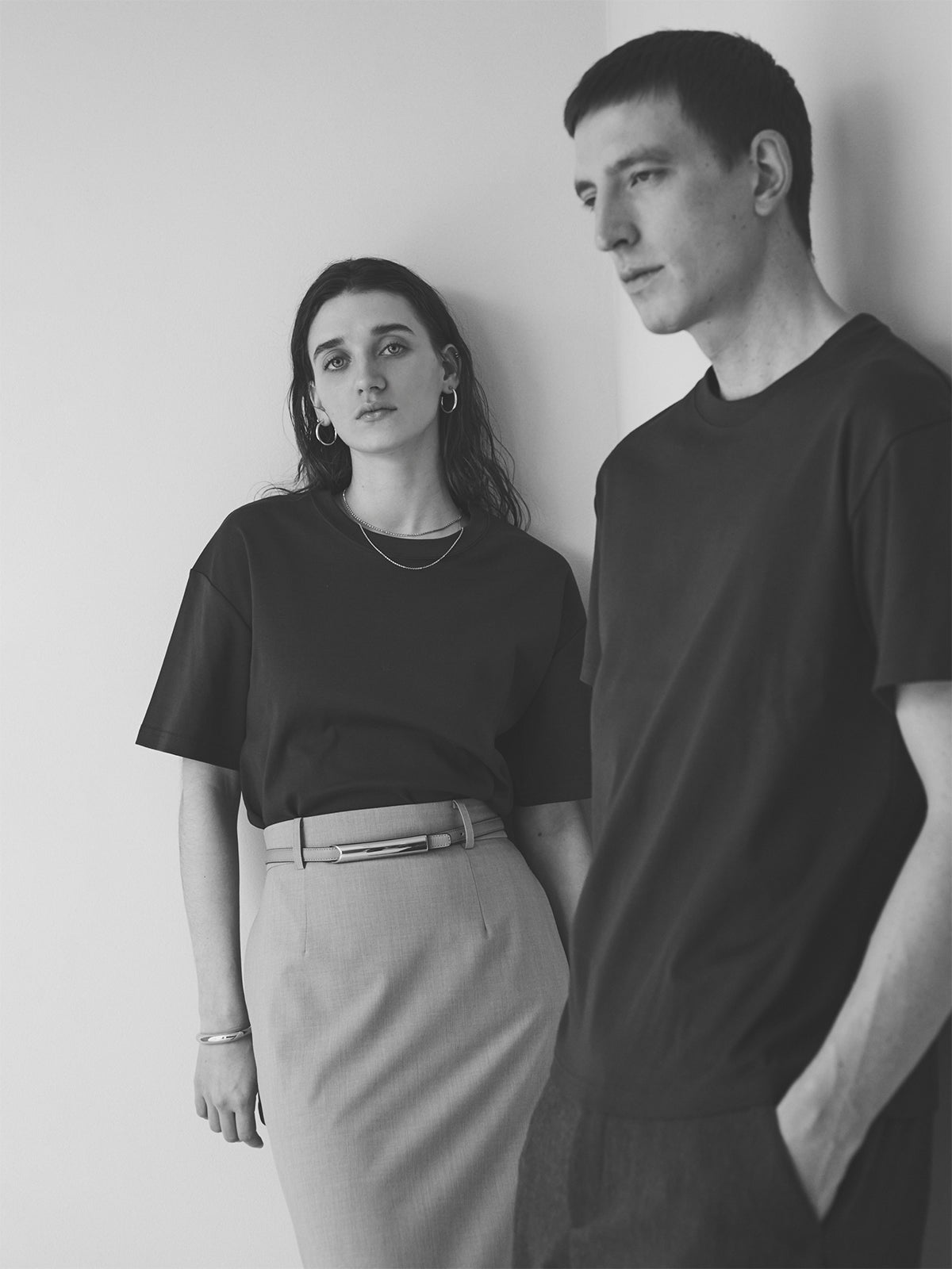 Unisex Ribbed Cotton T-shirt