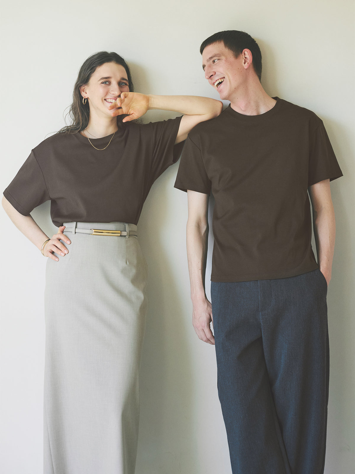 Unisex Ribbed Cotton T-shirt