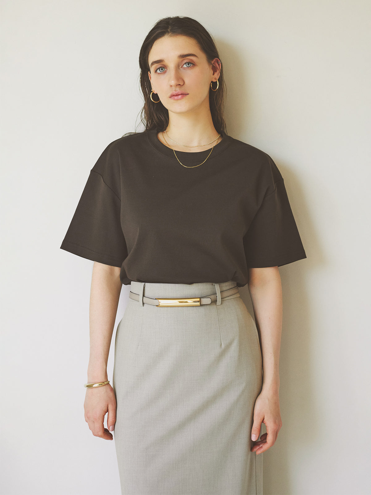 Unisex Ribbed Cotton T-shirt