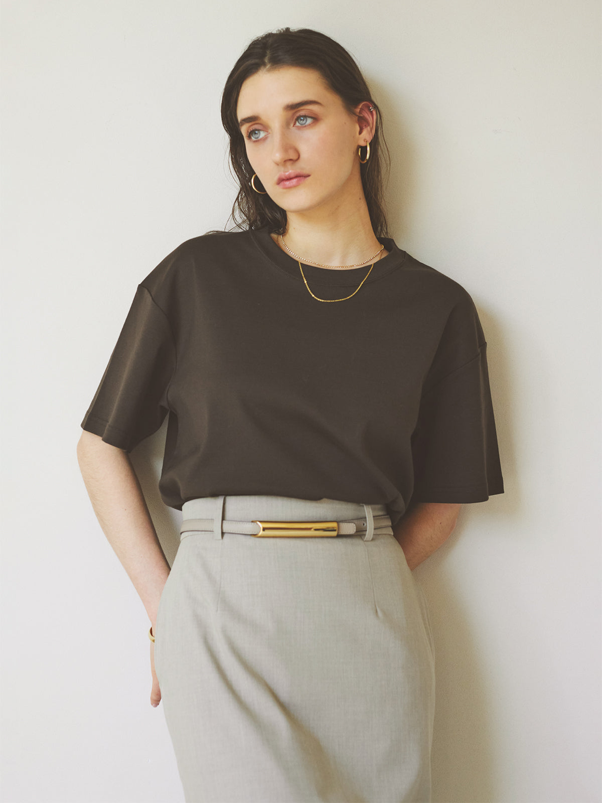 Unisex Ribbed Cotton T-shirt