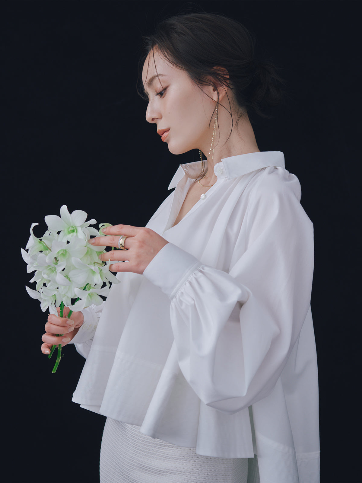 Anniv.テントラインブラウス