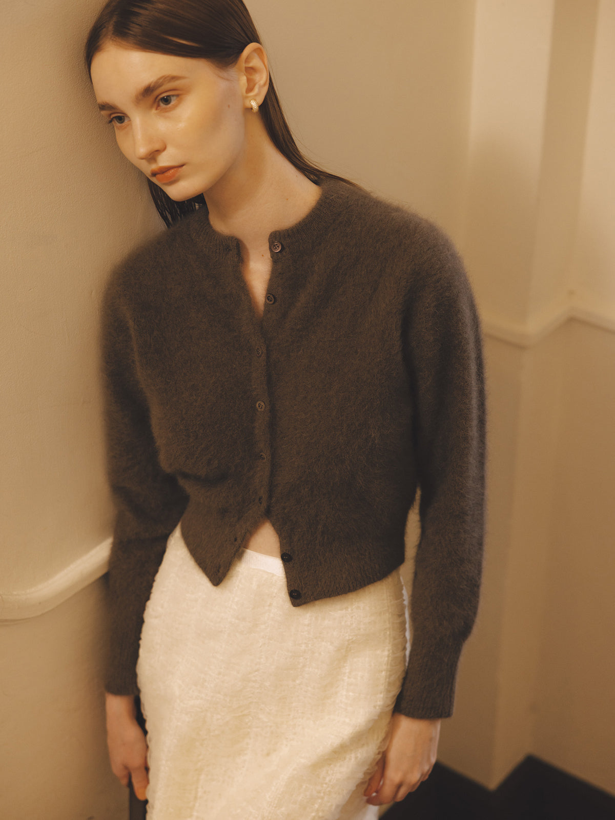 ラクーンフォックスショートカーディガン