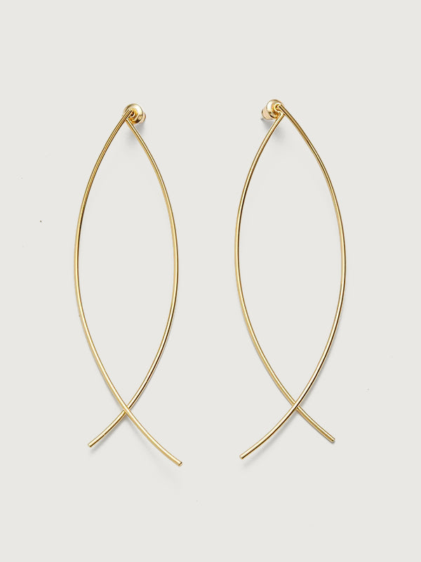 2wayツイストバーピアス