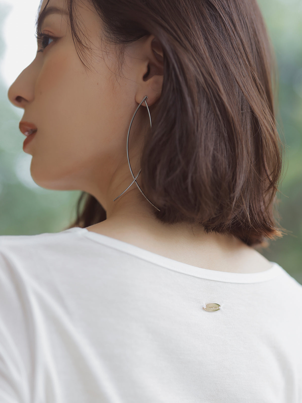 2wayツイストバーピアス