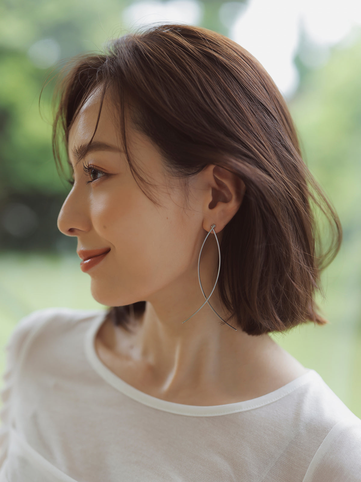2wayツイストバーピアス