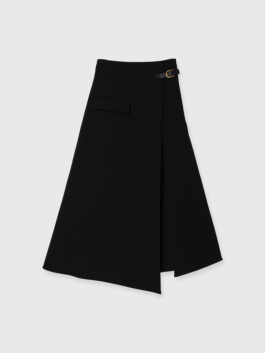 アシンメトリーレイヤードスカート