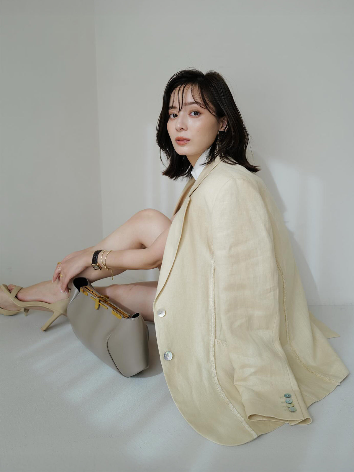 Linen Tailored Jacket