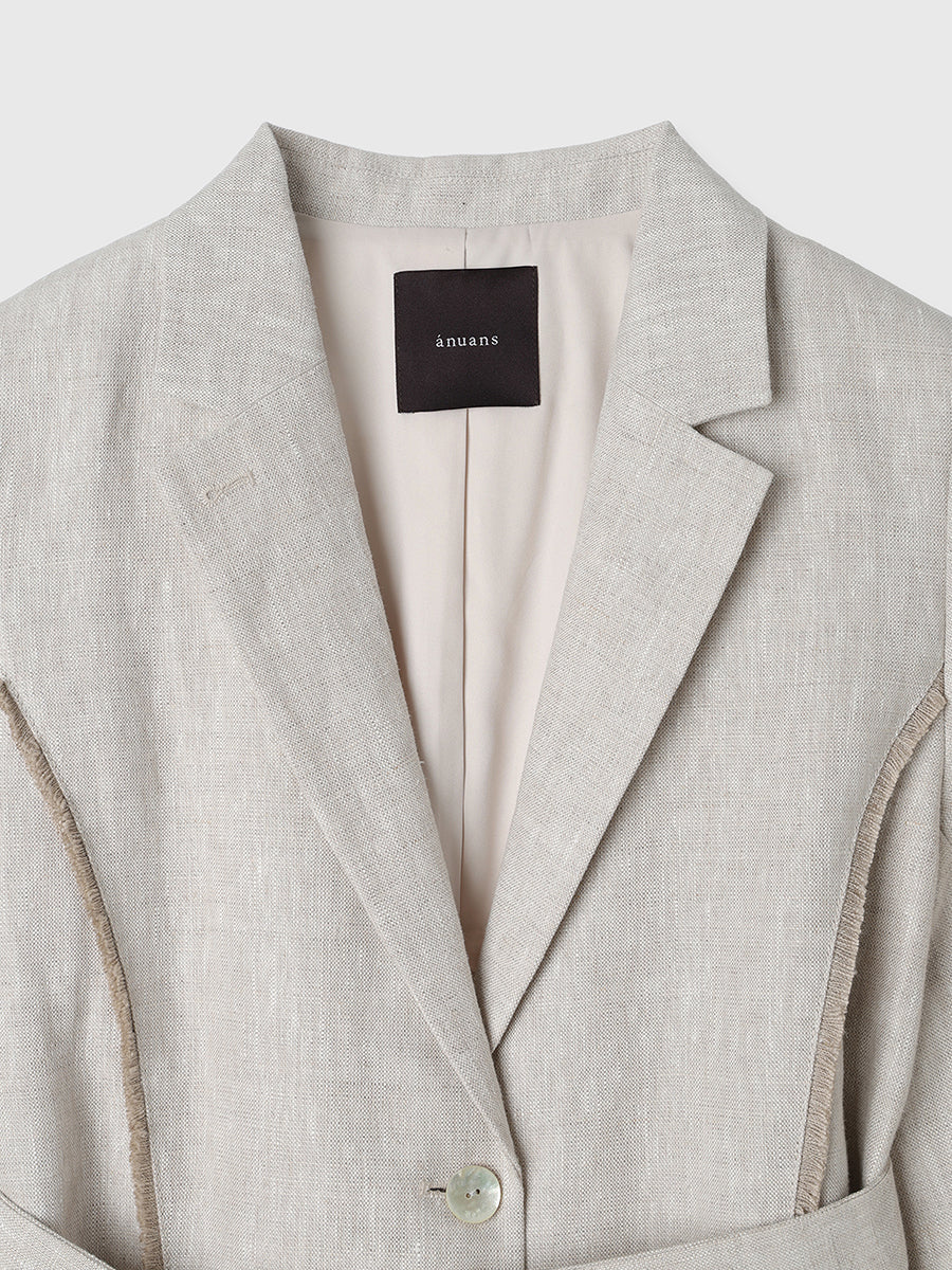 Linen Tailored Jacket