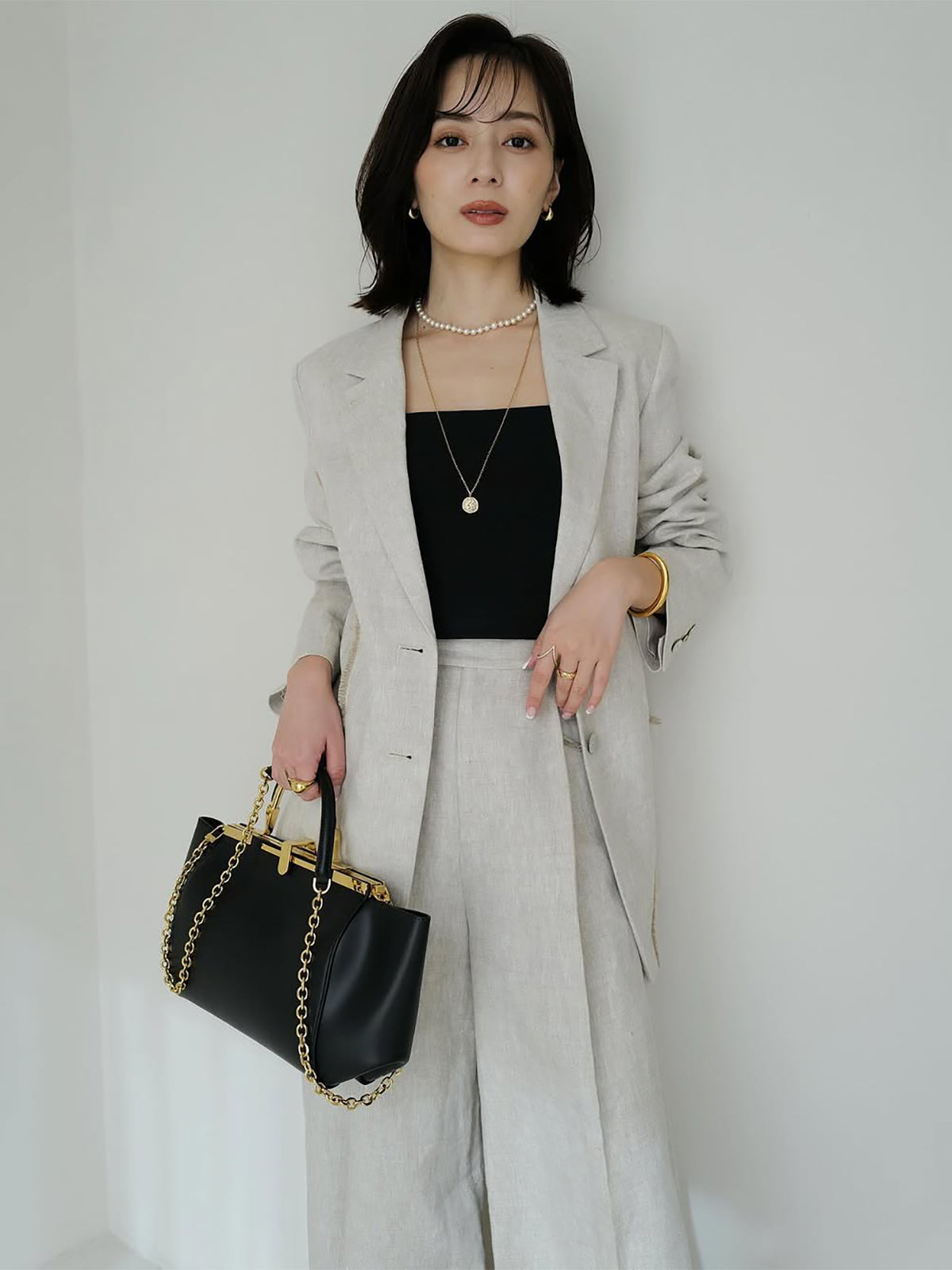 Linen Tailored Jacket