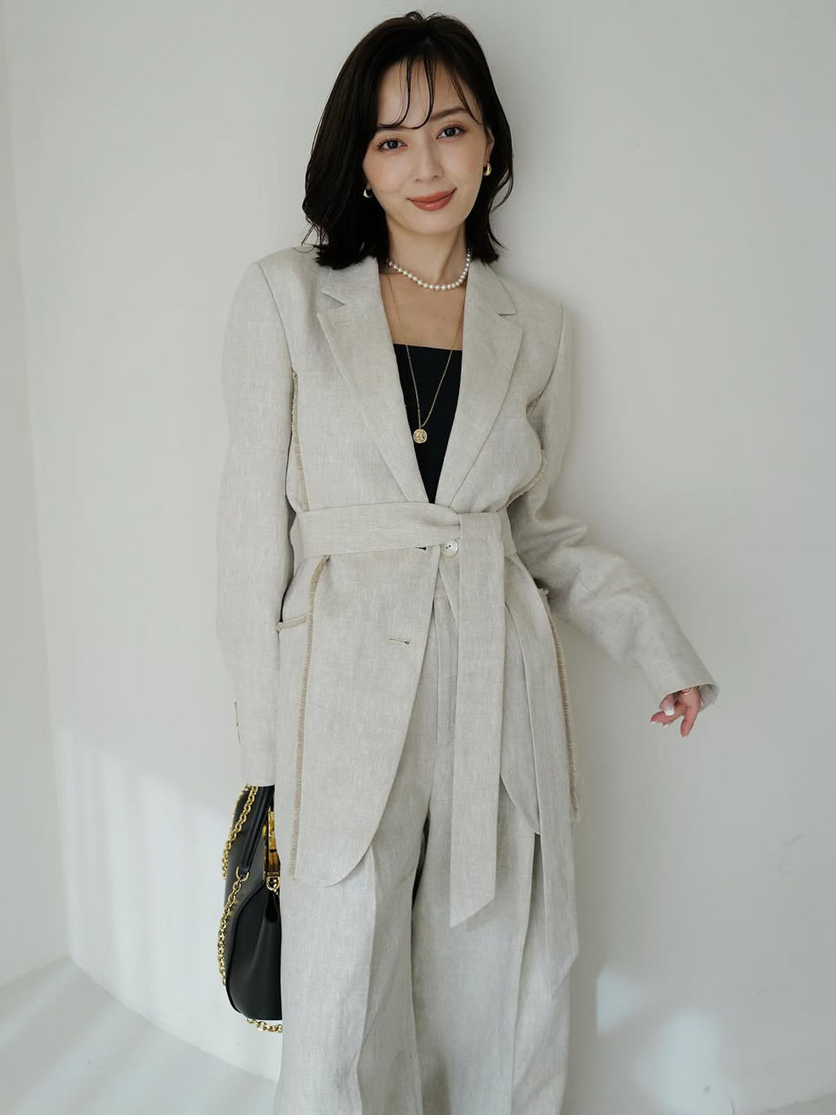 Linen Tailored Jacket