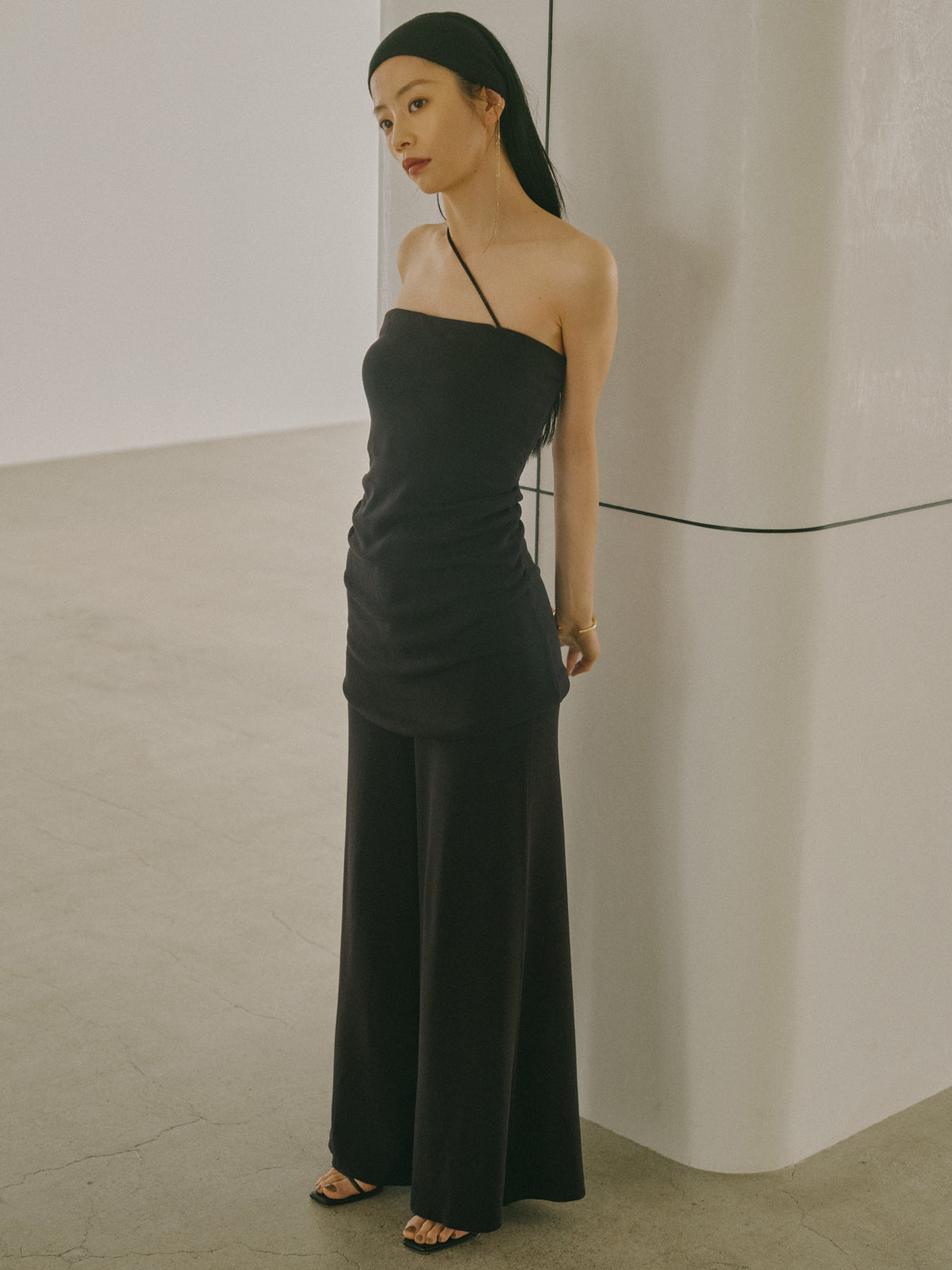 ナローニットセットアップ