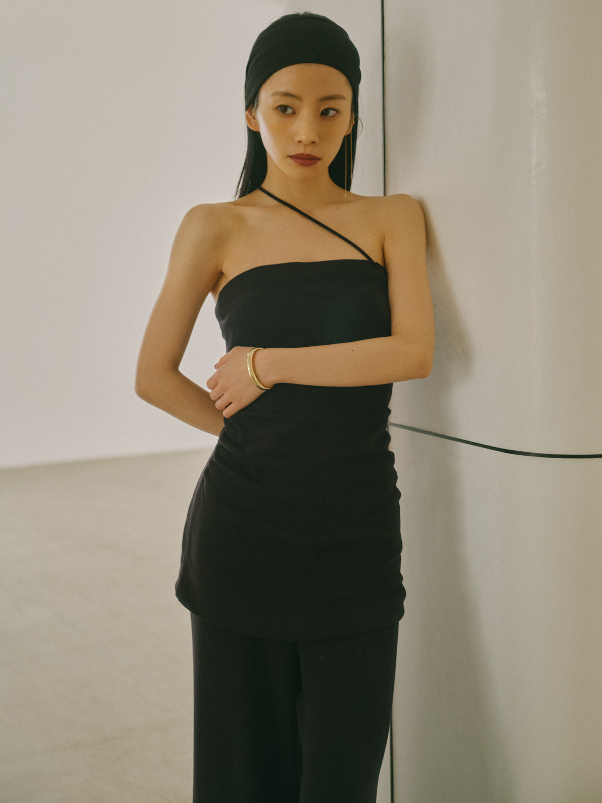 ナローニットセットアップ