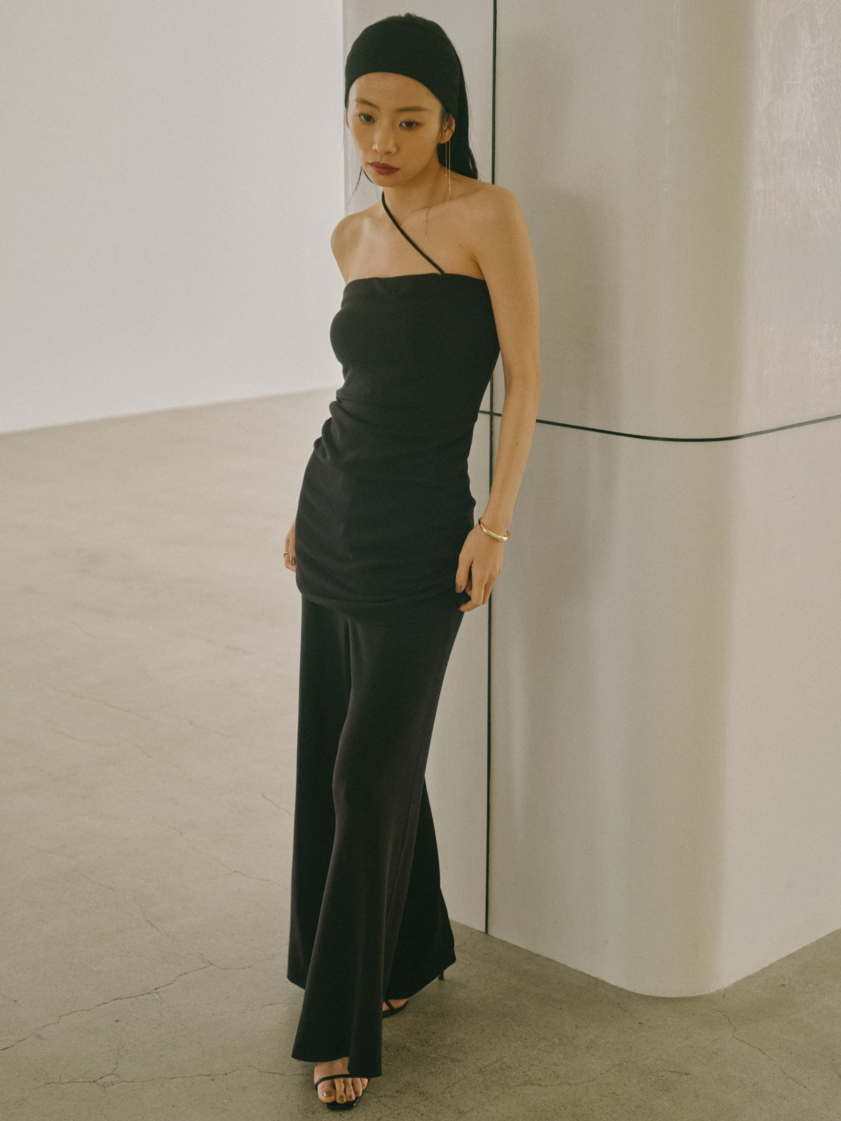 ナローニットセットアップ