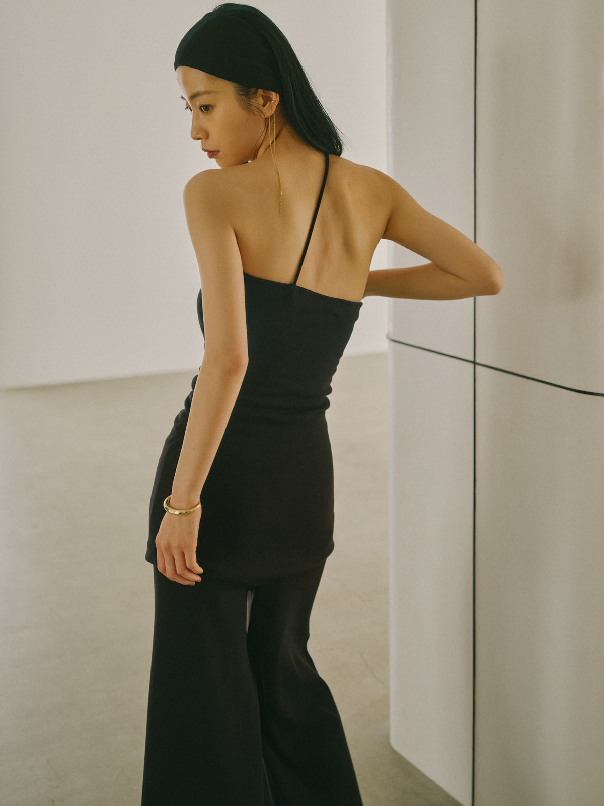 ナローニットセットアップ