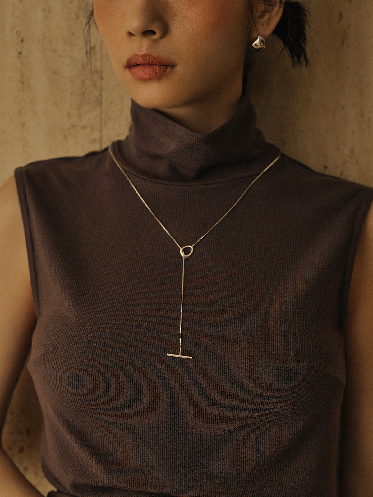 SLV925 Mantel Necklace