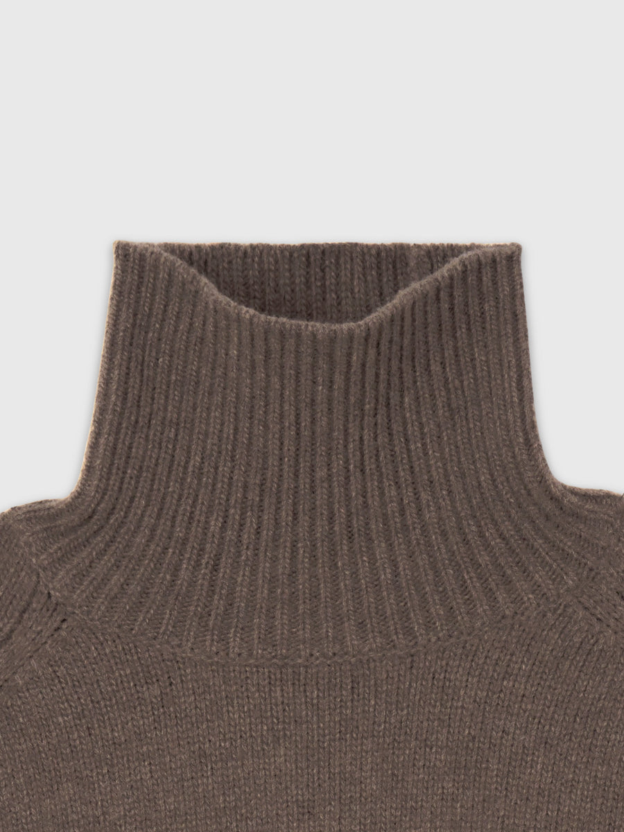 HAMILTON 울 캐시미어 터틀넥 풀오버