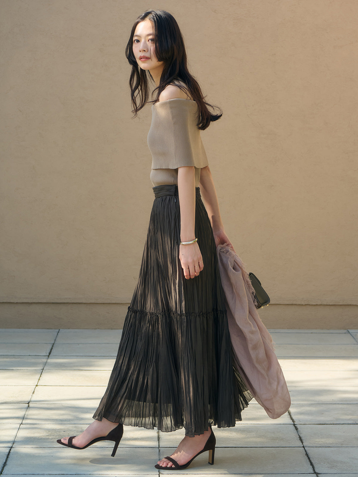 MODEL:172cm COLOR:BROWN SIZE:2