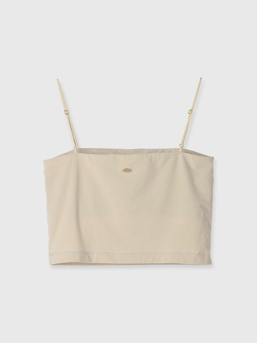 カップインキャミソールベアトップ