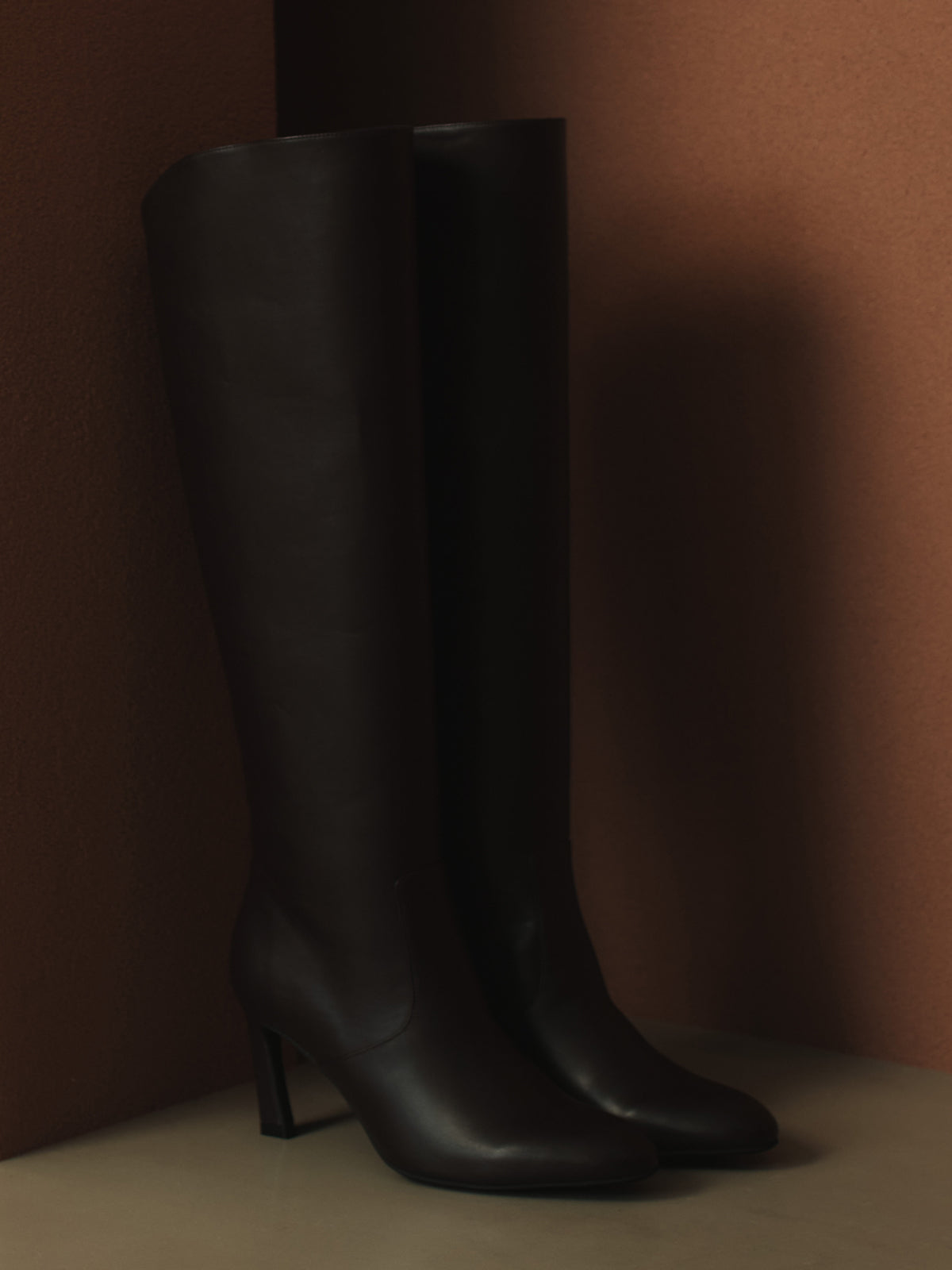 Knee-length boots