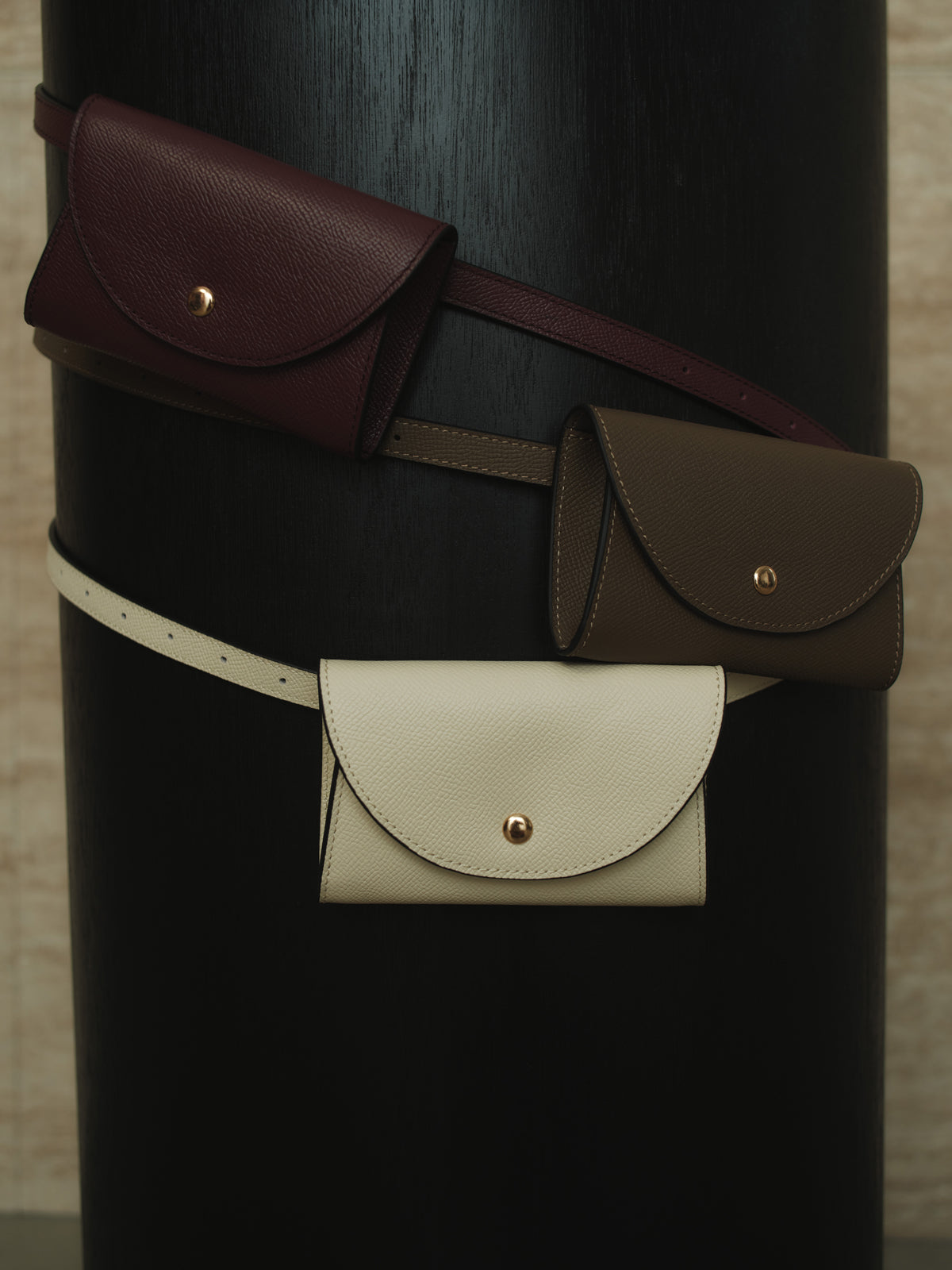 レザーベルトポーチ