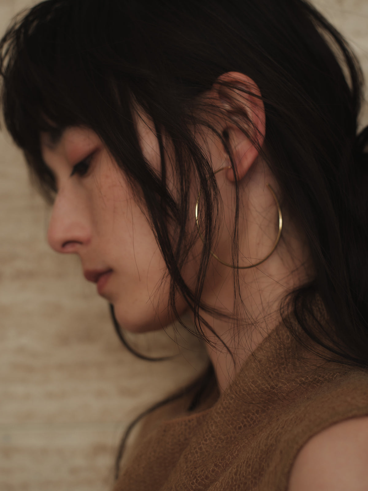 ビッグフープピアス