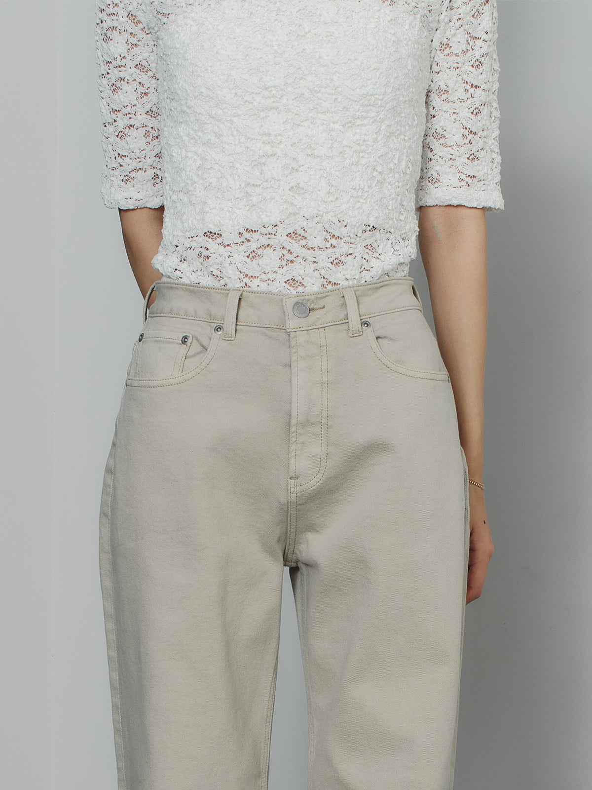 シュリンクレースボートネックプルオーバー