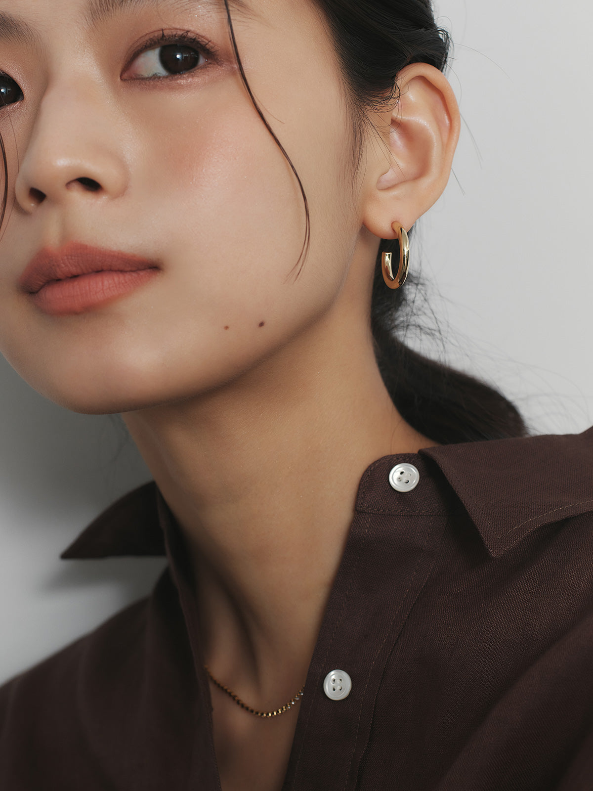 クラシックフープピアス small