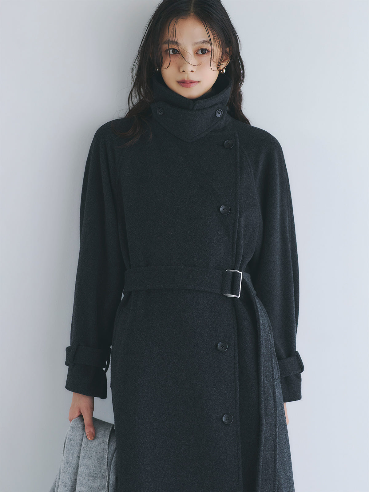 ウールトレンチコート