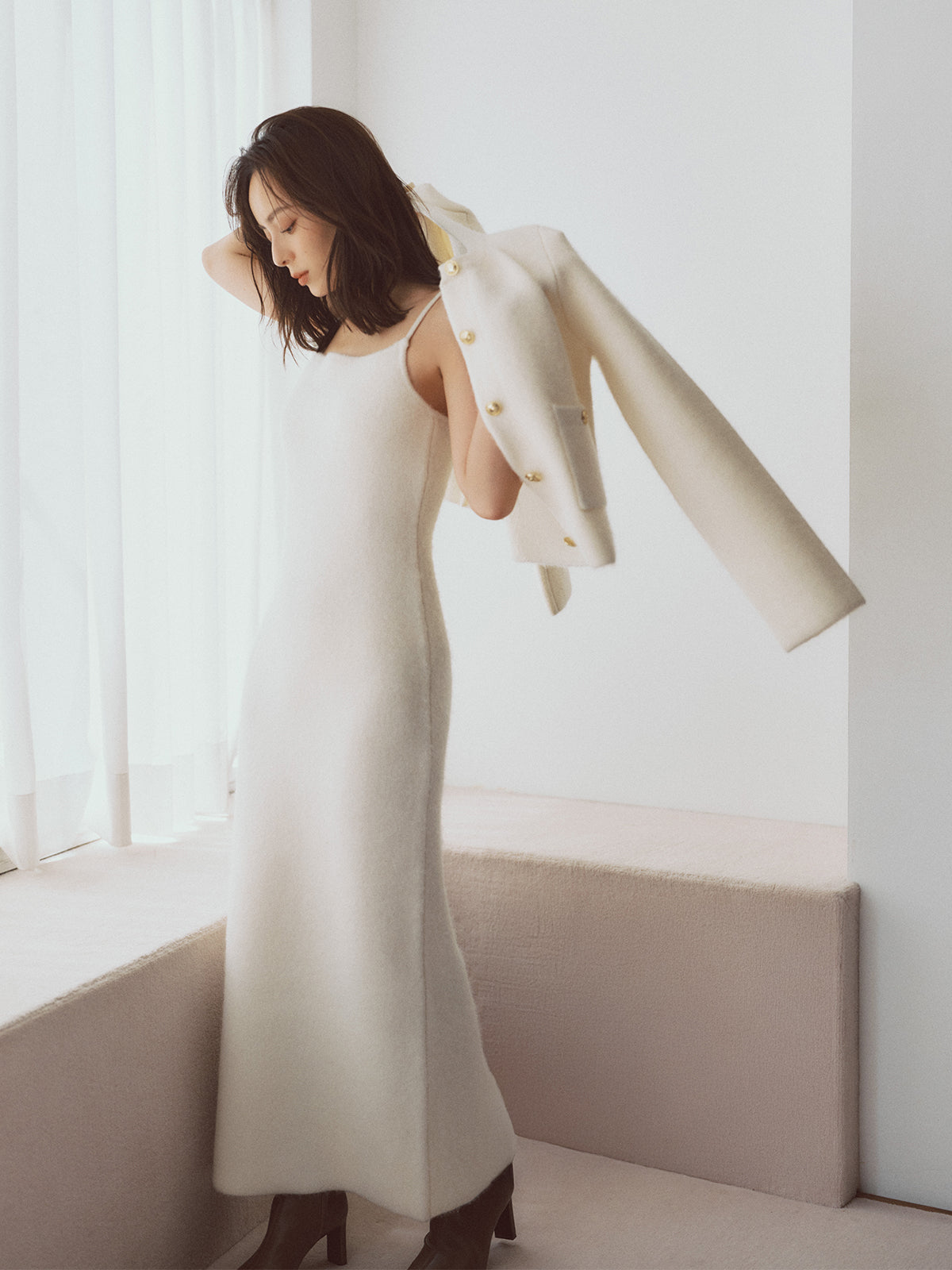 Director:154cm COLOR:IVORY SIZE:1