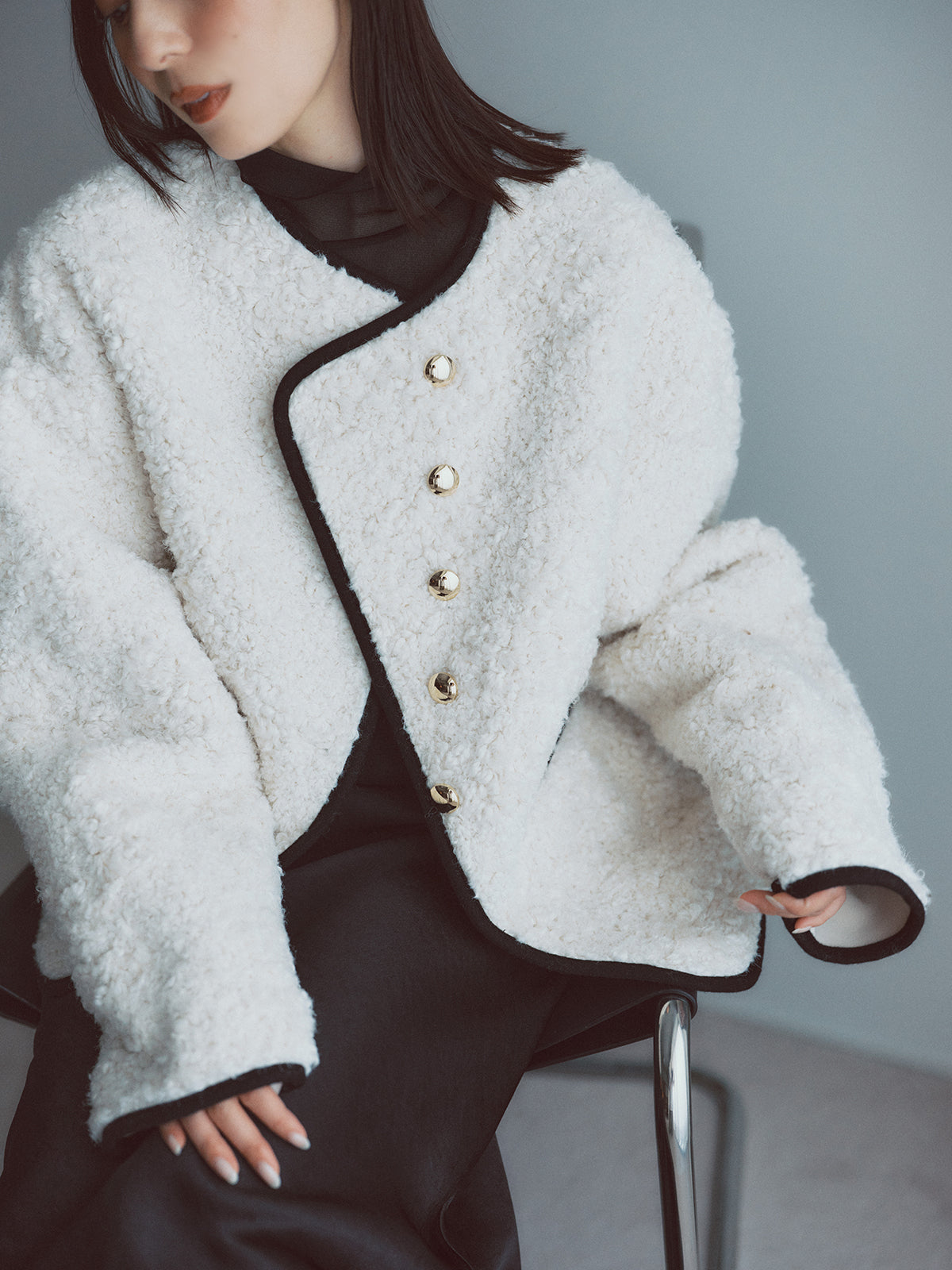 ECOPELパイピングボアジャケット