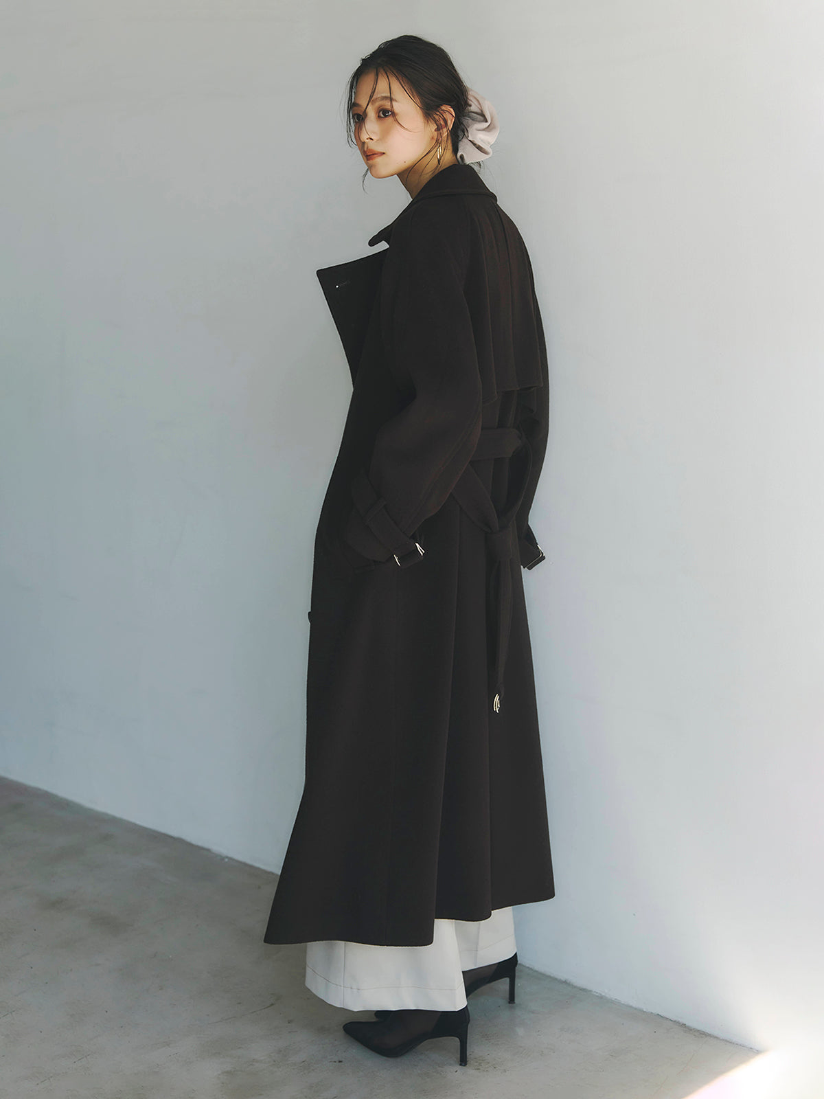 ウールトレンチコート