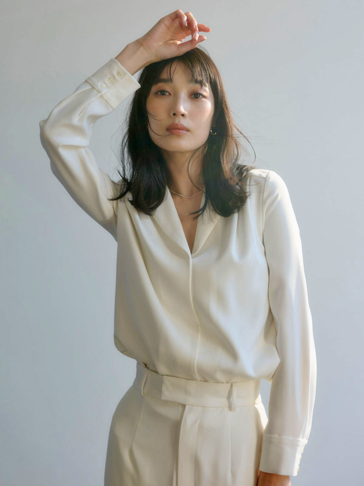 ダブルサテンナロースカート