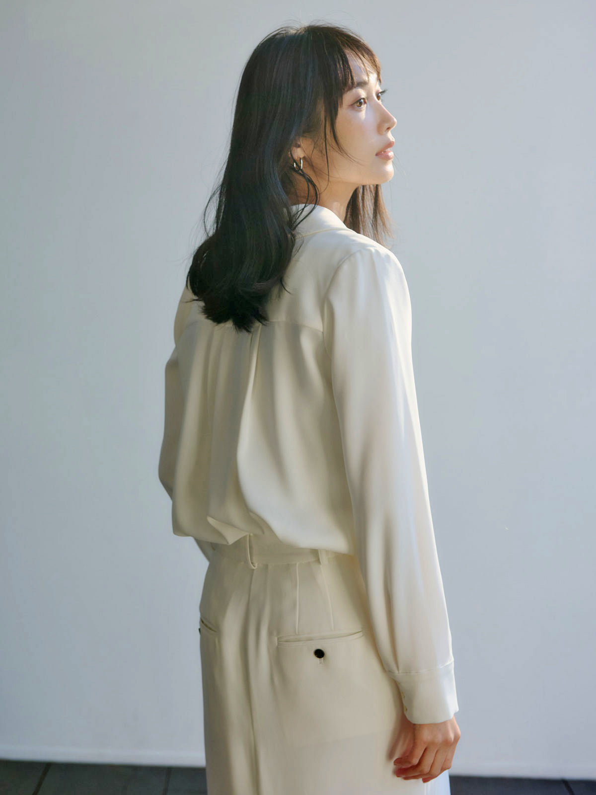 ダブルサテンナロースカート