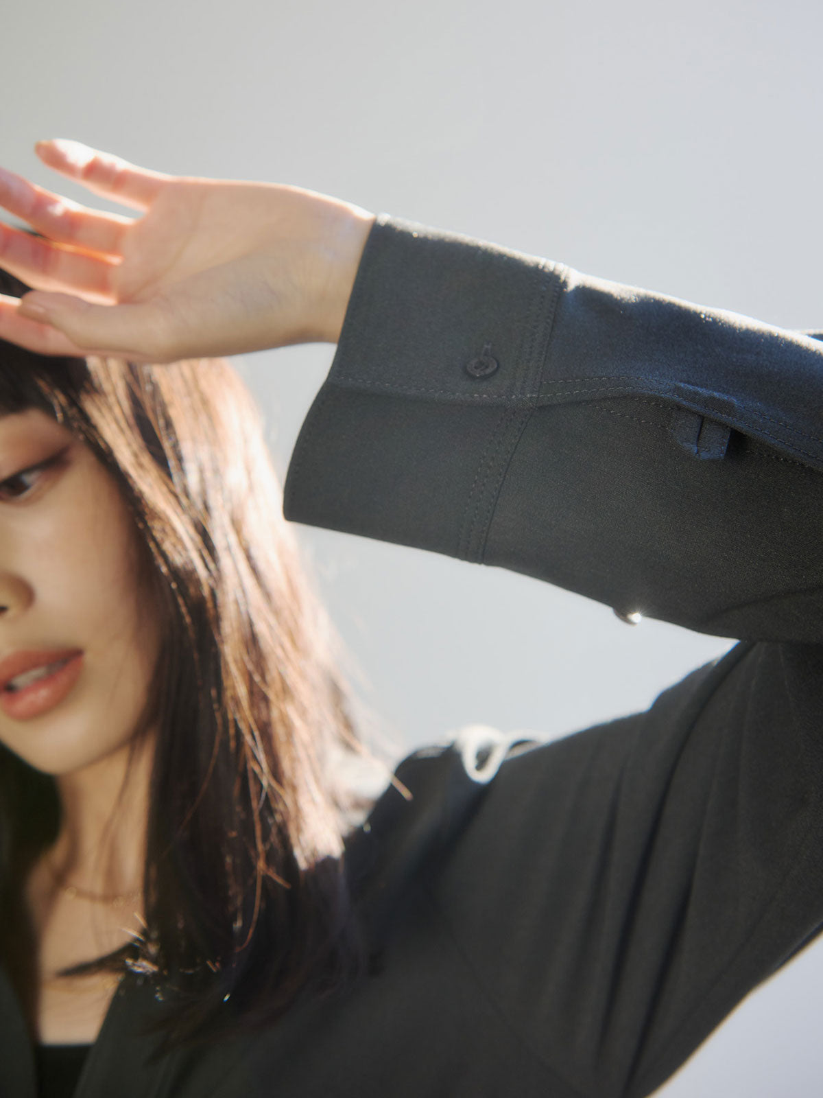 バンドカラーオールインワン