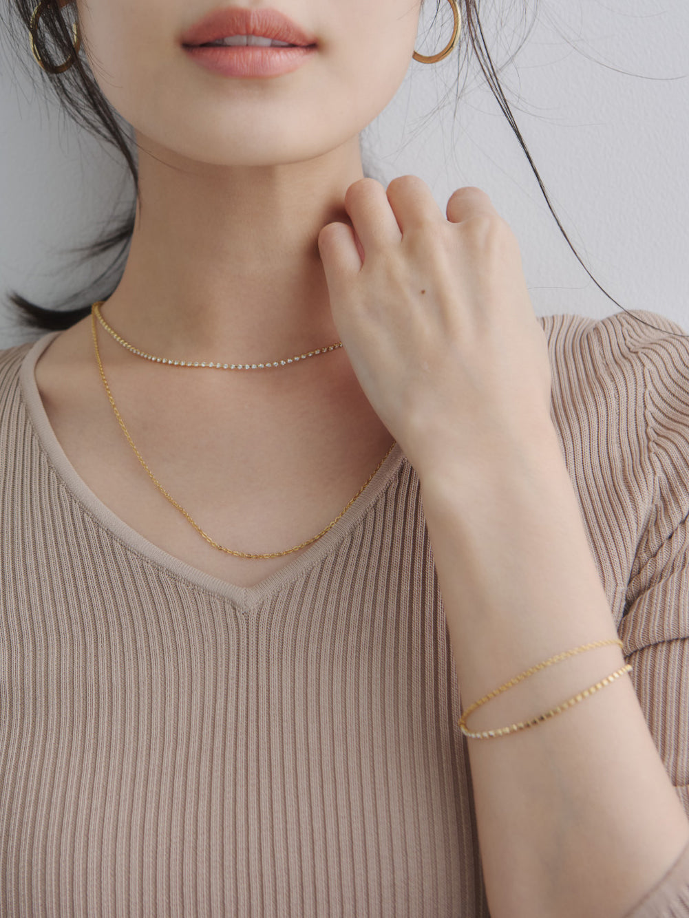 ダイヤレーンブレスレット