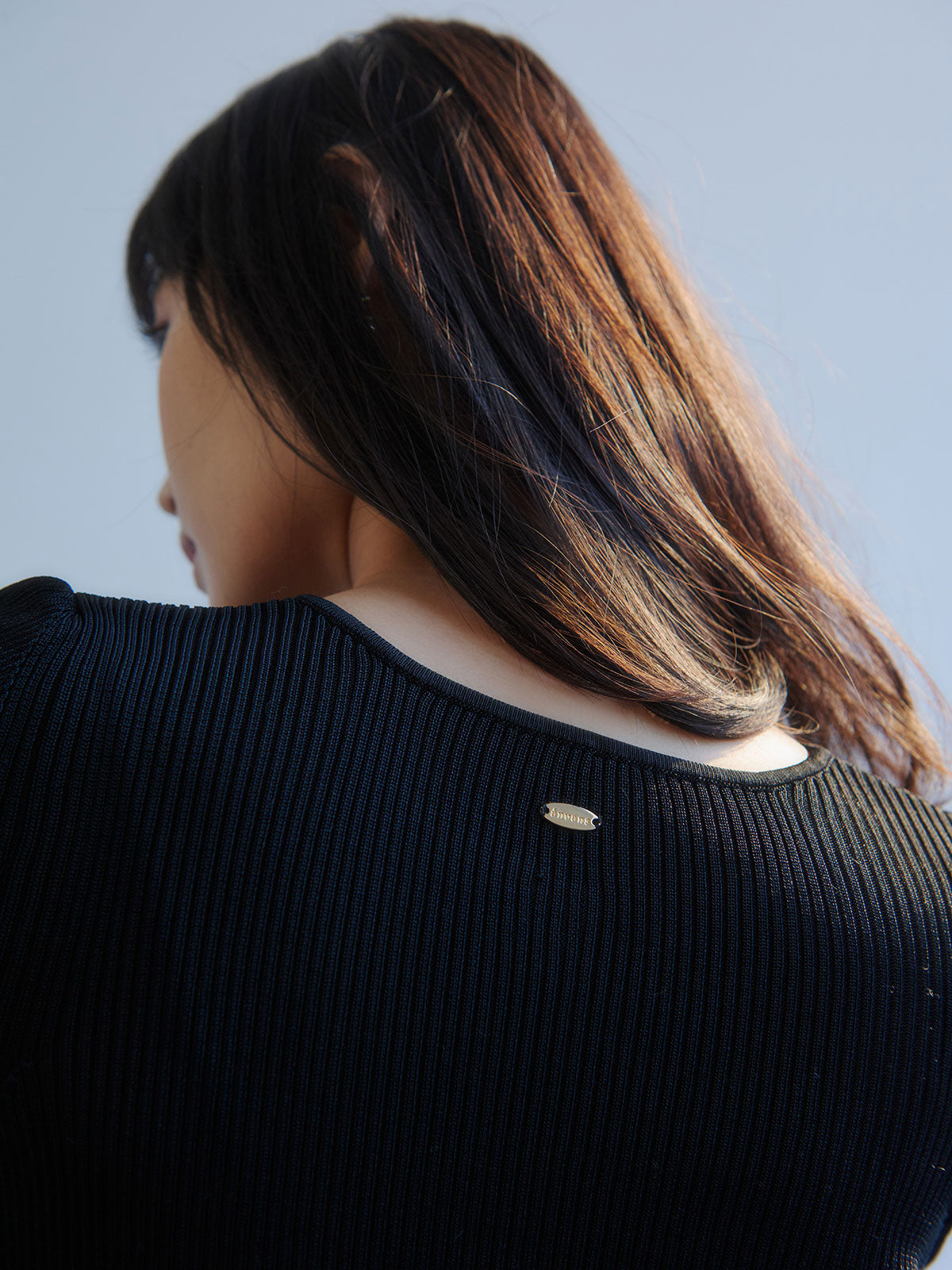 リュクスビスコースリブニットカーディガン