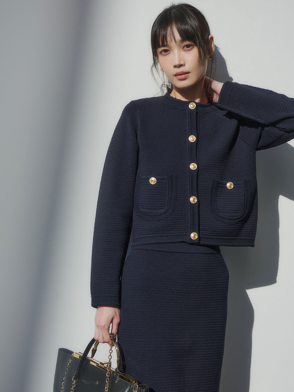 ラーベンニットタイトスカート