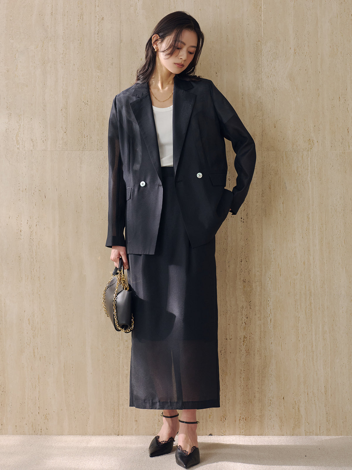 エアリーシアーダブルジャケット