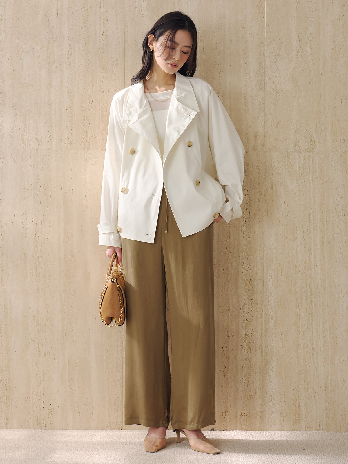 キュプラリラクシーパンツ