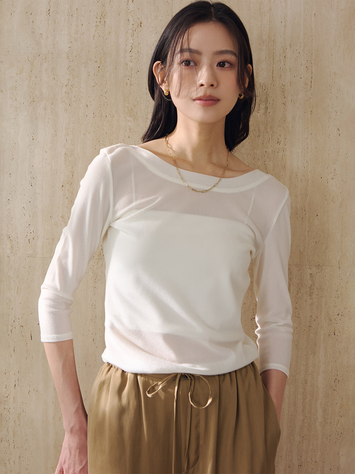 キュプラリラクシーパンツ