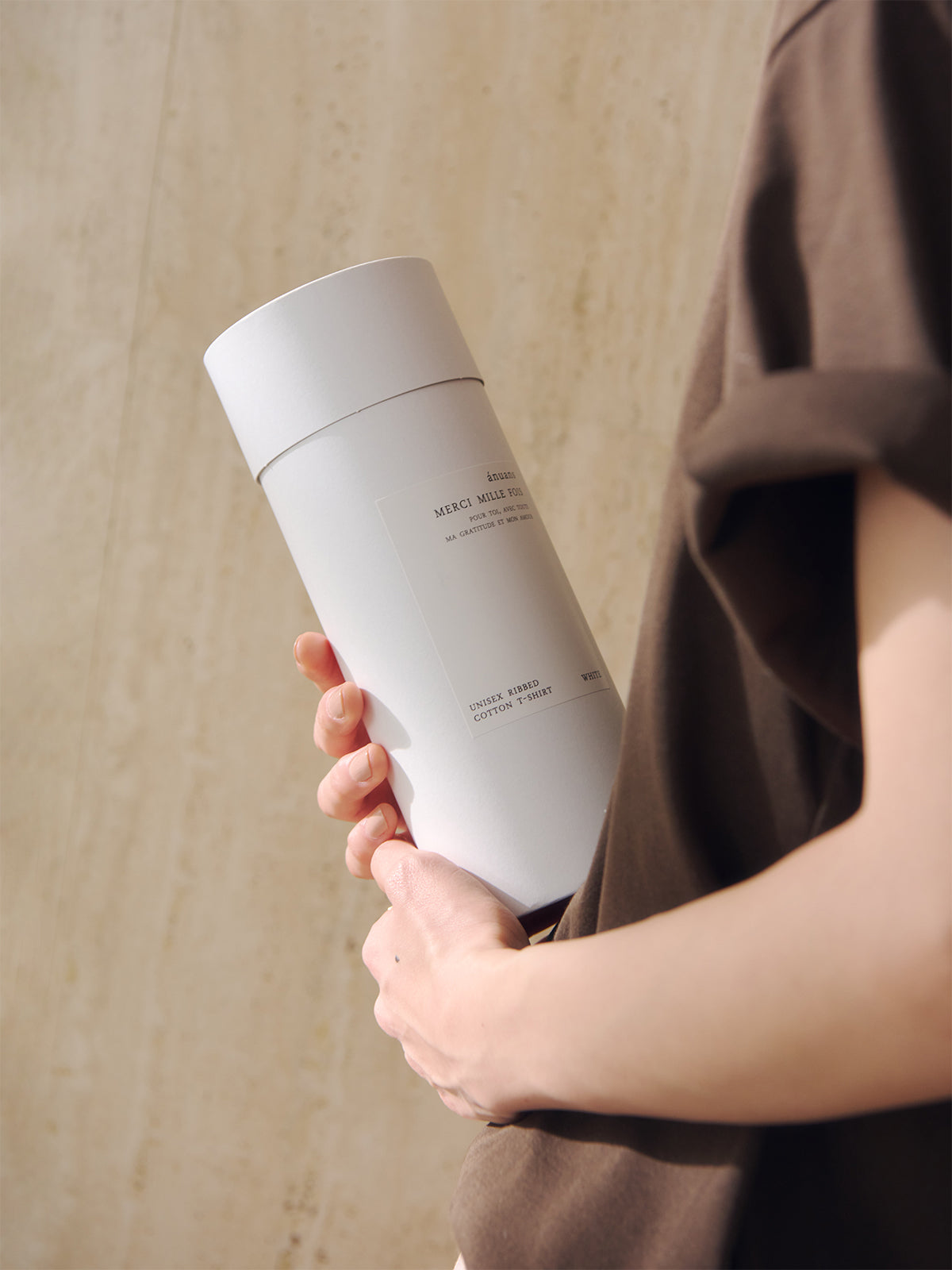 Unisex Ribbed Cotton T-shirt